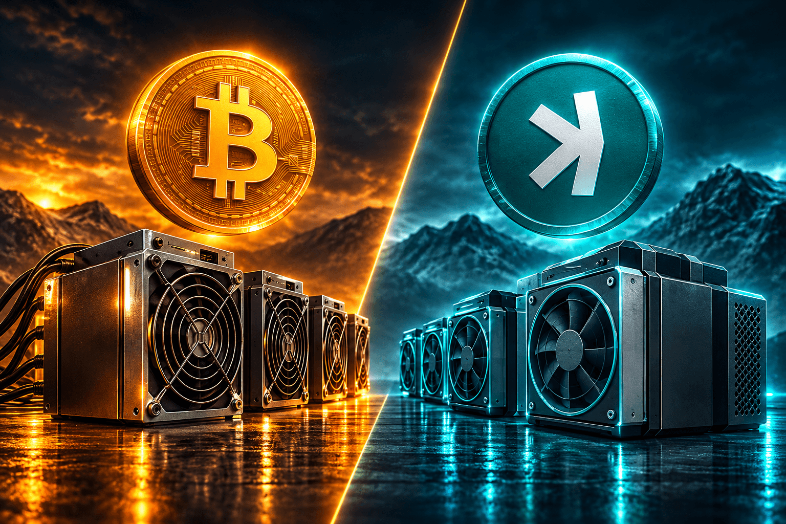 Bitcoin Mining Versus Kaspa Mining Compared