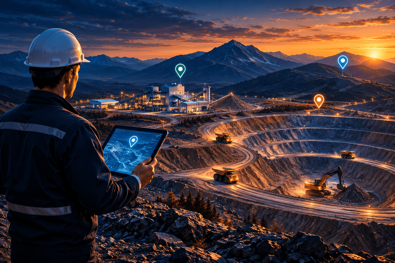 Facility Site Selection for Profitable Mining