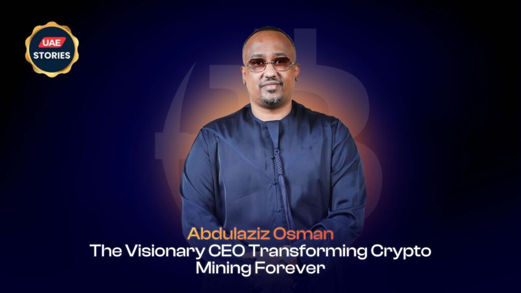 UAE Stories Recognizes BitHash CEO as a Visionary in Crypto Mining