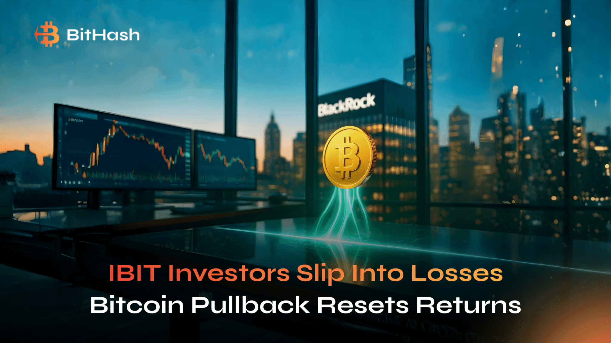 BlackRock’s Bitcoin ETF IBIT investors slip into losses: Market Overview.