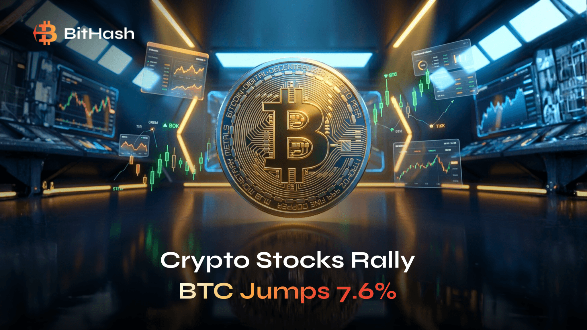 Bitcoin Price and the Crypto Stocks Rally Connection