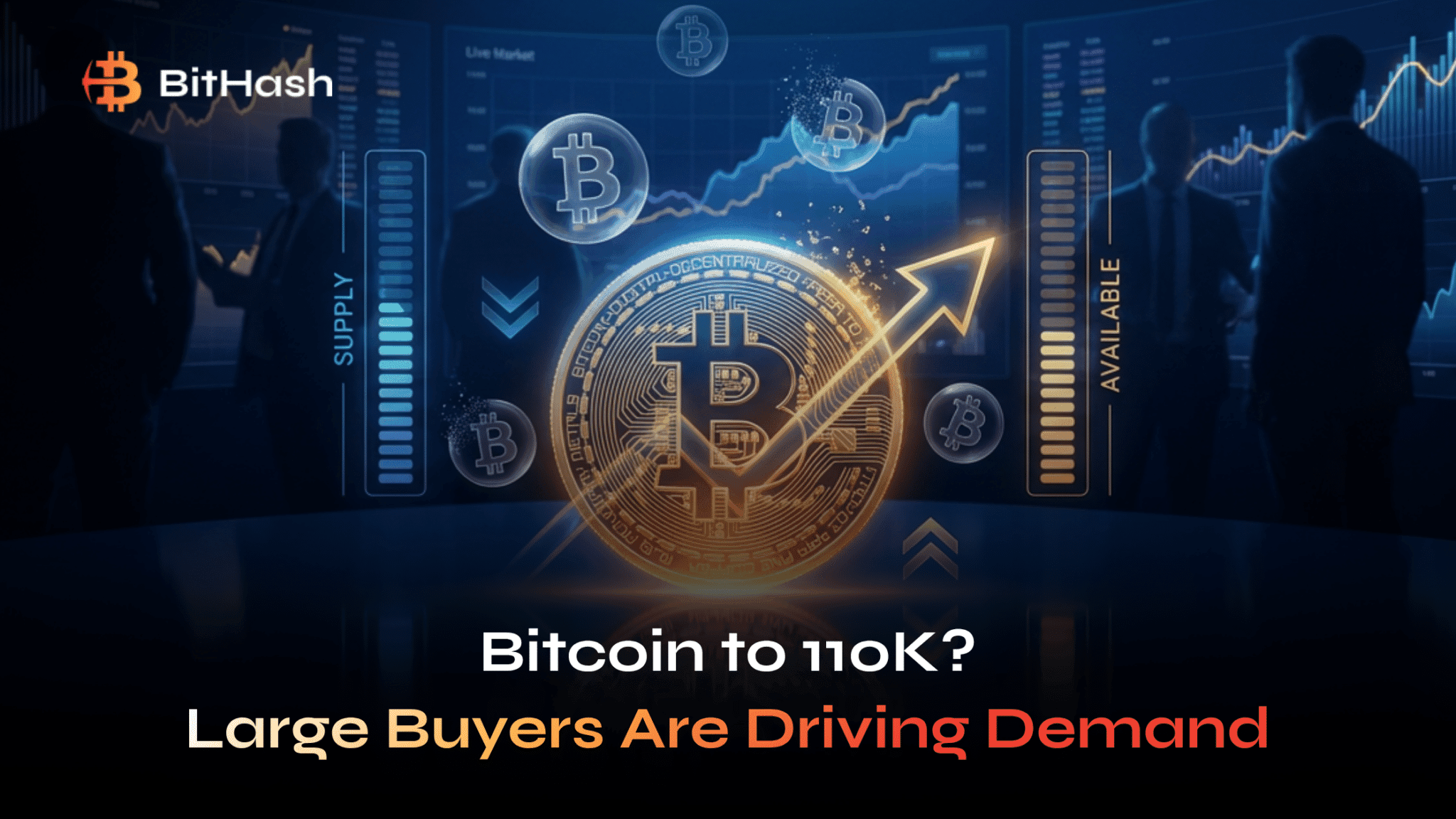 Why Large Buyers Could Push Bitcoin to 110k Again