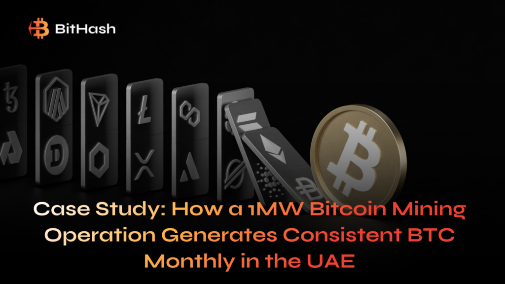 Case Study: How a 1MW Bitcoin Mining Operation Generates Consistent BTC Monthly in the UAE
