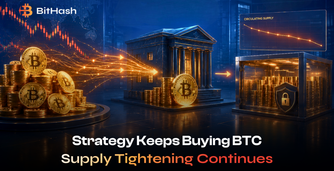 Strategy keeps buying btc