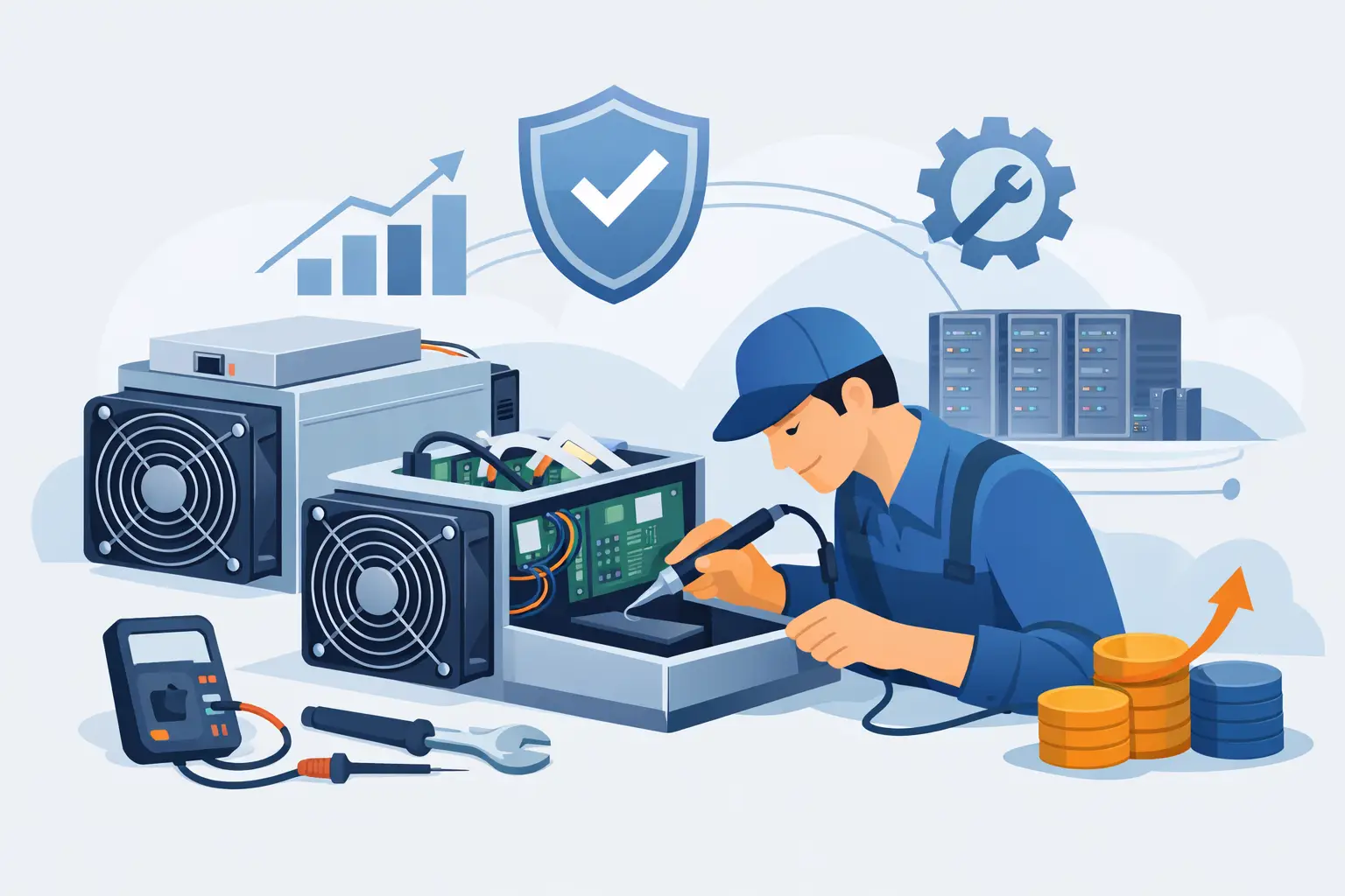 ASIC Miner Repair: Protecting Uptime and ROI