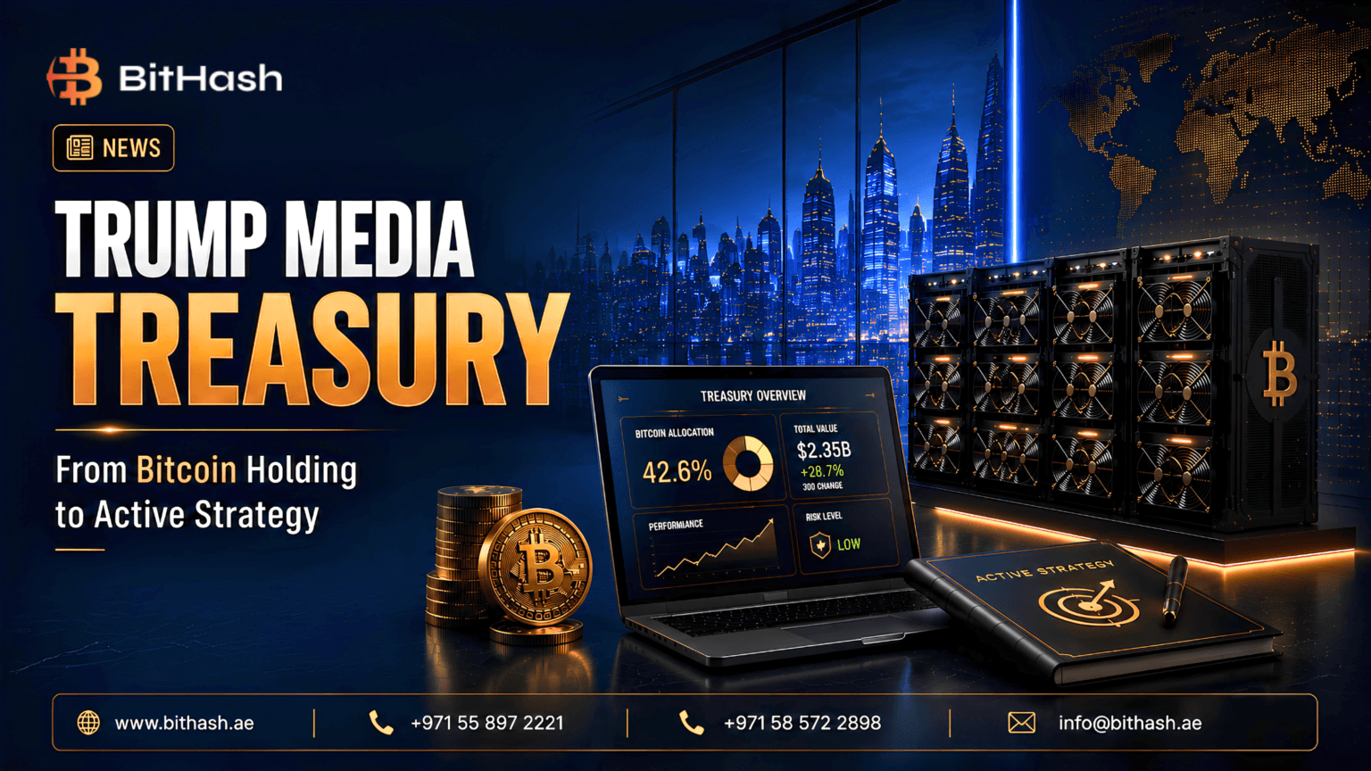 Trump media treasury