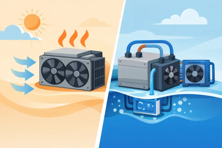 Air Cooling Versus Hydro Cooling for ASICs