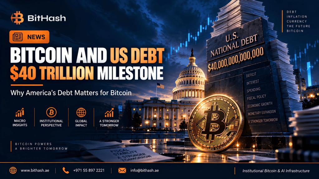 Bitcoin and us debt