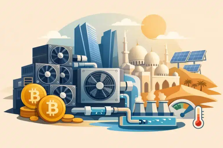 Bitcoin Mining Abu Dhabi: Costs, Cooling and Uptime