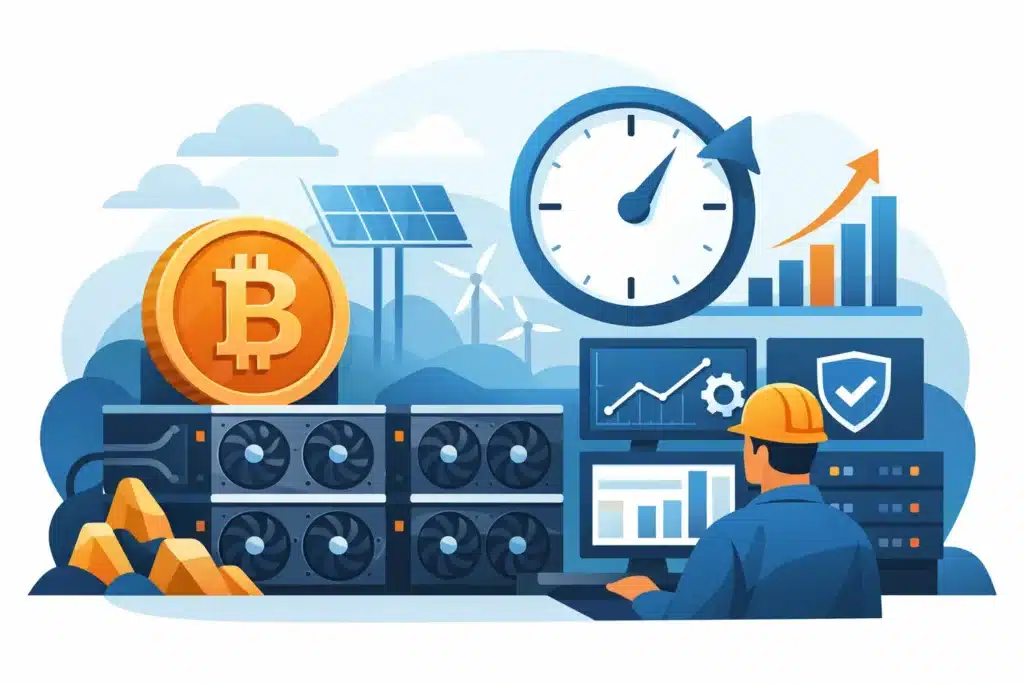 Build a Bitcoin Mining Project for Uptime
