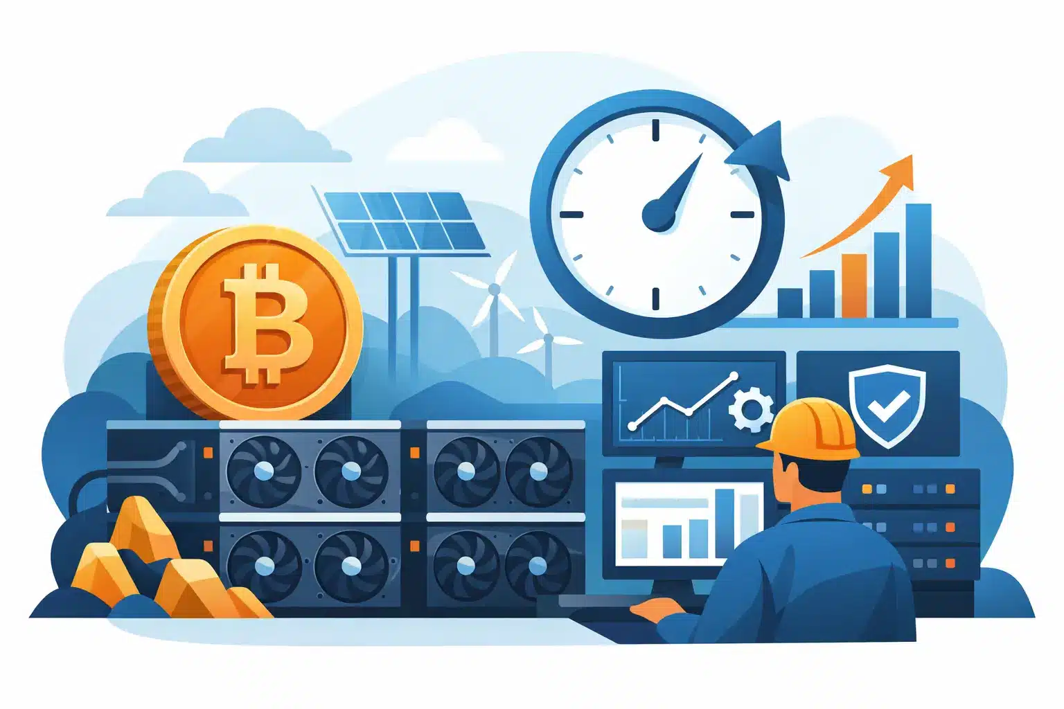 Build a Bitcoin Mining Project for Uptime
