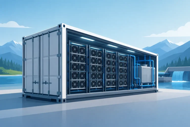 Hydro Mining Container: Built for ASIC Uptime